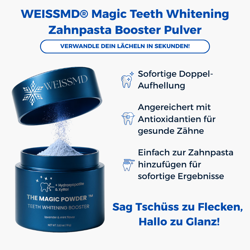 WEISSMD® Whitening Booster Pulver